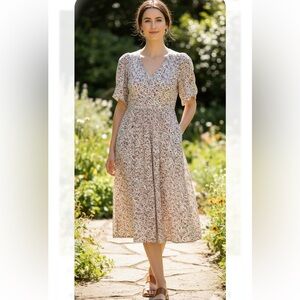 Umgee Multicolor Floral Midi Dress